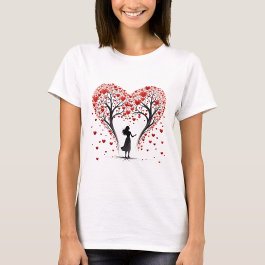 Valentines Day Hearts Tシャツ (正面)