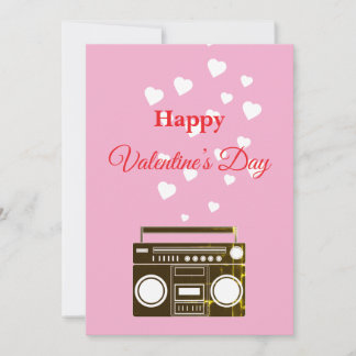 Valentine's day holiday 招待状