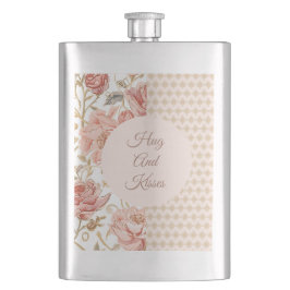 Valentine's Day, Hug and Kisses, Flowers, Pixels フラスク