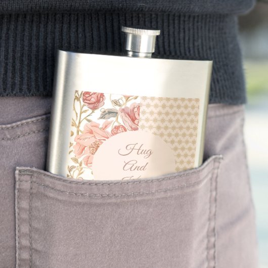 Valentine's Day, Hug and Kisses, Flowers, Pixels フラスク (インサイチュ)