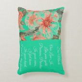 Valentines Day, I Love You So Much, Love Poem アクセントクッション (正面(垂直))