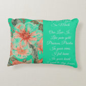 Valentines Day, I Love You So Much, Love Poem アクセントクッション (裏面)