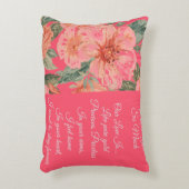 Valentines Day, I Love You So Much, Love Poem アクセントクッション (正面(垂直))