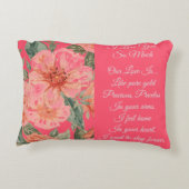 Valentines Day, I Love You So Much, Love Poem アクセントクッション (裏面)