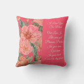 Valentines Day, I Love You So Much, Love Poem クッション (裏面)