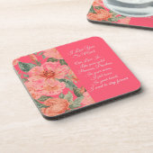 Valentines Day, I Love You So Much, Love Poem コースター (左側)