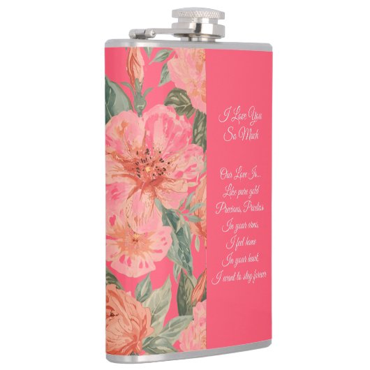 Valentines Day, I Love You So Much, Love Poem,  フラスク (右)
