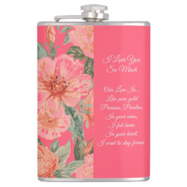 Valentines Day, I Love You So Much, Love Poem,  フラスク