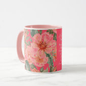 Valentines Day, I Love You So Much, Love Poem マグカップ (正面左)