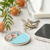 Valentines Day, I Love You So Much, Love Poem Keyc キーホルダー (側面)