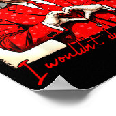 Valentine's Day I Wouldn't Dert You Baby Trump  ポスター (角)