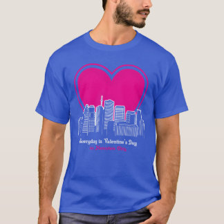 Valentines Day in Houston City gift Tシャツ