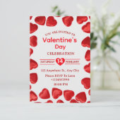 Valentine's Day Invitation Card 招待状 (スタンド正面)