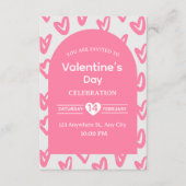 Valentine's Day Invitation Card 招待状 (正面)