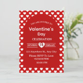 Valentine's Day Invitation Card 招待状 (スタンド正面)