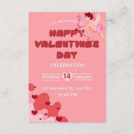 Valentine's Day Invitation Card 招待状