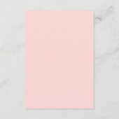 Valentine's Day Invitation Card 招待状 (裏面)