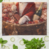 Valentines Day Kitchen Towel キッチンタオル (折り畳み)