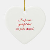 Valentine's Day Love Cherub Angels  セラミックオーナメント (裏面)