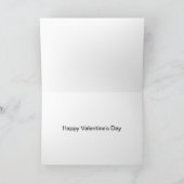Valentine's Day Love Quote Greeting Card サンキューカード (内部)