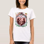 Valentines Day Love Rococo Style with Cherubs Tシャツ (正面)
