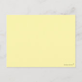 Valentine's Day Love You Make Me Happy Card. ポストカード (裏面)