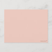 Valentine's Day Love You Make Me Happy Card. ポストカード (裏面)