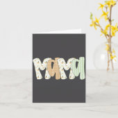 Valentine's Day Mallard Camo Mama Duck Hunting Wom カード (黄色い花)