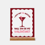Valentine's Day Martini Station Galentine's Day アクリルサイン (正面)