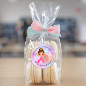 Valentine's Day Modern Gift with Cute Princess ラウンドシール