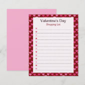 Valentine's Day Notepad (正面/裏面)
