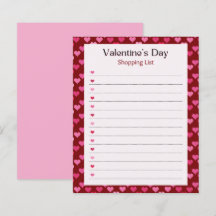 Valentine's Day Notepad