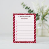 Valentine's Day Notepad (スタンド正面)
