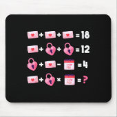 Valentines Day Order Of Operations Valentines Math マウスパッド (正面)