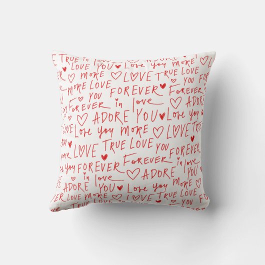 Valentine's Day Pillow クッション (裏面)