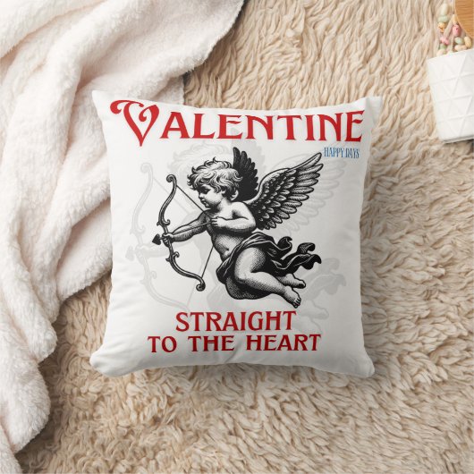 Valentine's Day Pillow クッション (ブランケット)