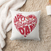 Valentine's Day Pillow クッション (ブランケット)