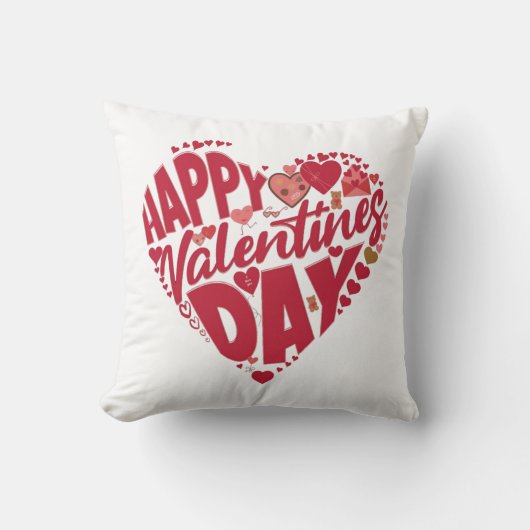 Valentine's Day Pillow クッション (正面)