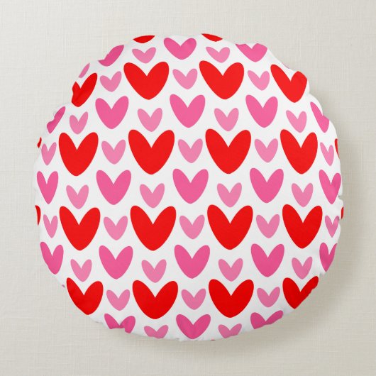 Valentine's Day Pillow ラウンドクッション (正面)