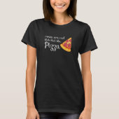 Valentine's Day Pizza Party Pizza Time Love Pizza  Tシャツ (正面)