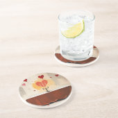 Valentines Day plates  コースター (側面)