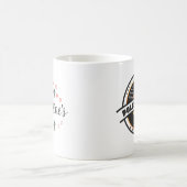 Valentine's Day Polka Radio Mug コーヒーマグカップ (中央)