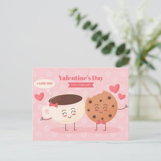 Valentine's Day Postcard ポストカード (スタンド正面)