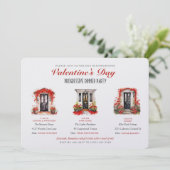 Valentine's Day Progressive Dinner Party 招待状 (スタンド正面)