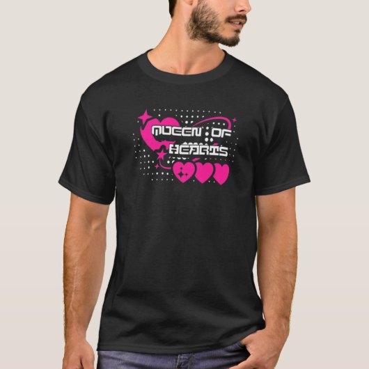 Valentines Day Queen Of Hearts  1 Tシャツ (正面)