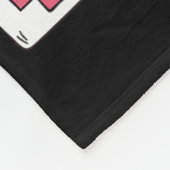 Valentine's Day Retro Endo Crew Nurse Endoscopy Gl フリースブランケット (角)