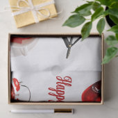 Valentine's Day Romantic Mon Amour Loved Couple 薄葉紙 (ギフト)