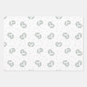 Valentine's Day set of three wrapping paper. ラッピングペーパーシート (正面3)