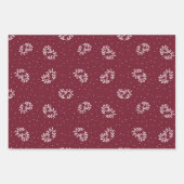 Valentine's Day set of three wrapping paper. ラッピングペーパーシート (正面2)