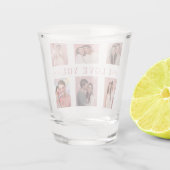 Valentine's Day Shot Glass  | Custom Couple Photos ショットグラス (裏面)